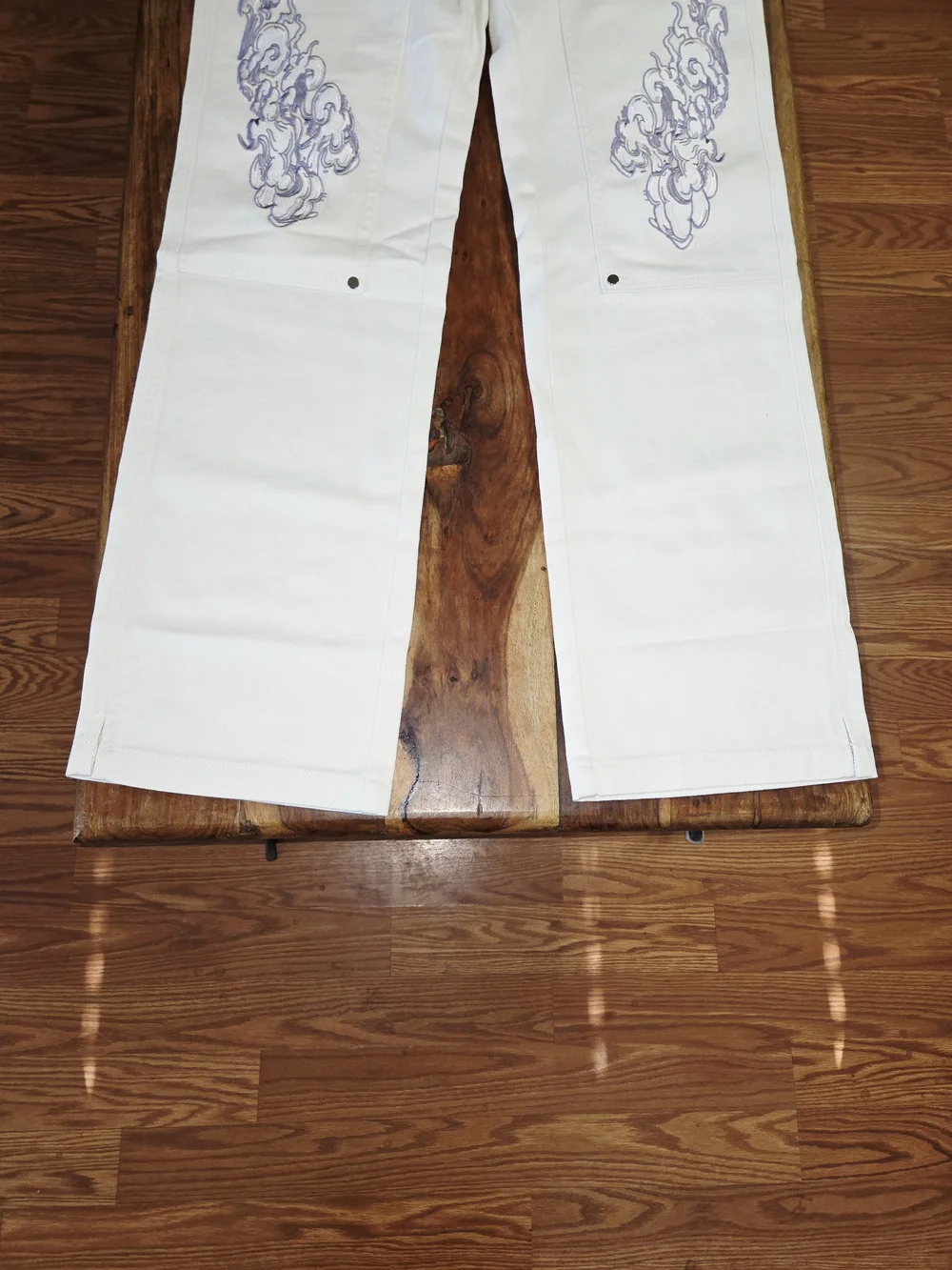 Steve Aoki's Dim Mak/One-Piece Collab Men's Embroidered Jeans